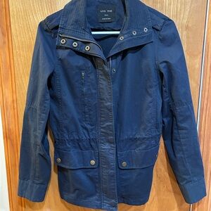 Love Tree Women's Dark Blue Utility Jacket